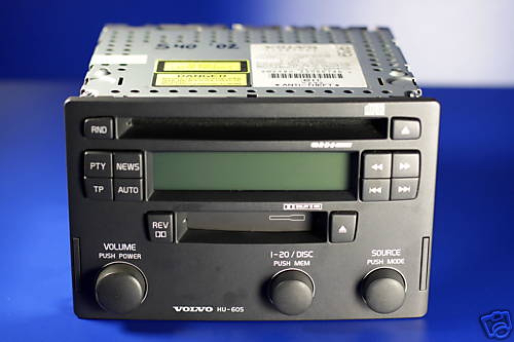 CdRadio ( Hu 605 ) Für Volvo S401 + V401 ( 2001 2004